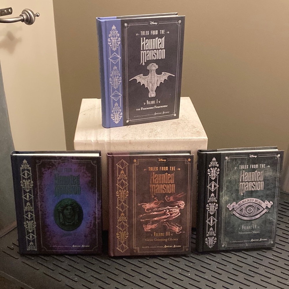 Tales From The Haunted Mansion Set of 4 Books, NWT